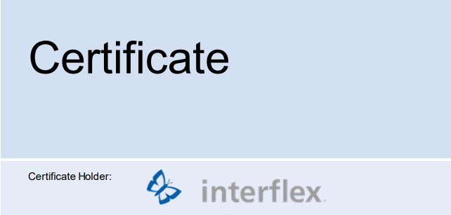 ISO Certification